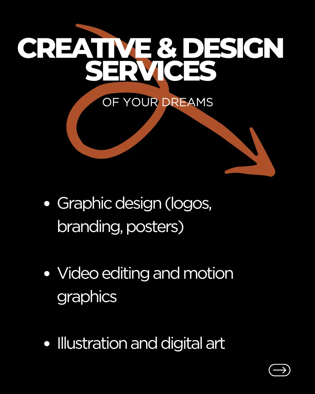 Orange and Black Bold Modern Business Tips Instagram Carousel